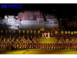 扬州拉萨文成公主实景演出舞台灯光工程