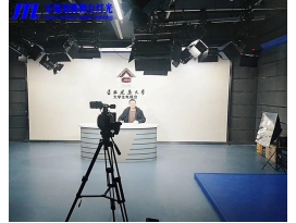 南京吉林建筑大学电视台演播室灯光工程