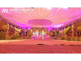苏州连云港婚礼舞台灯光音响LED大屏设备出租施工